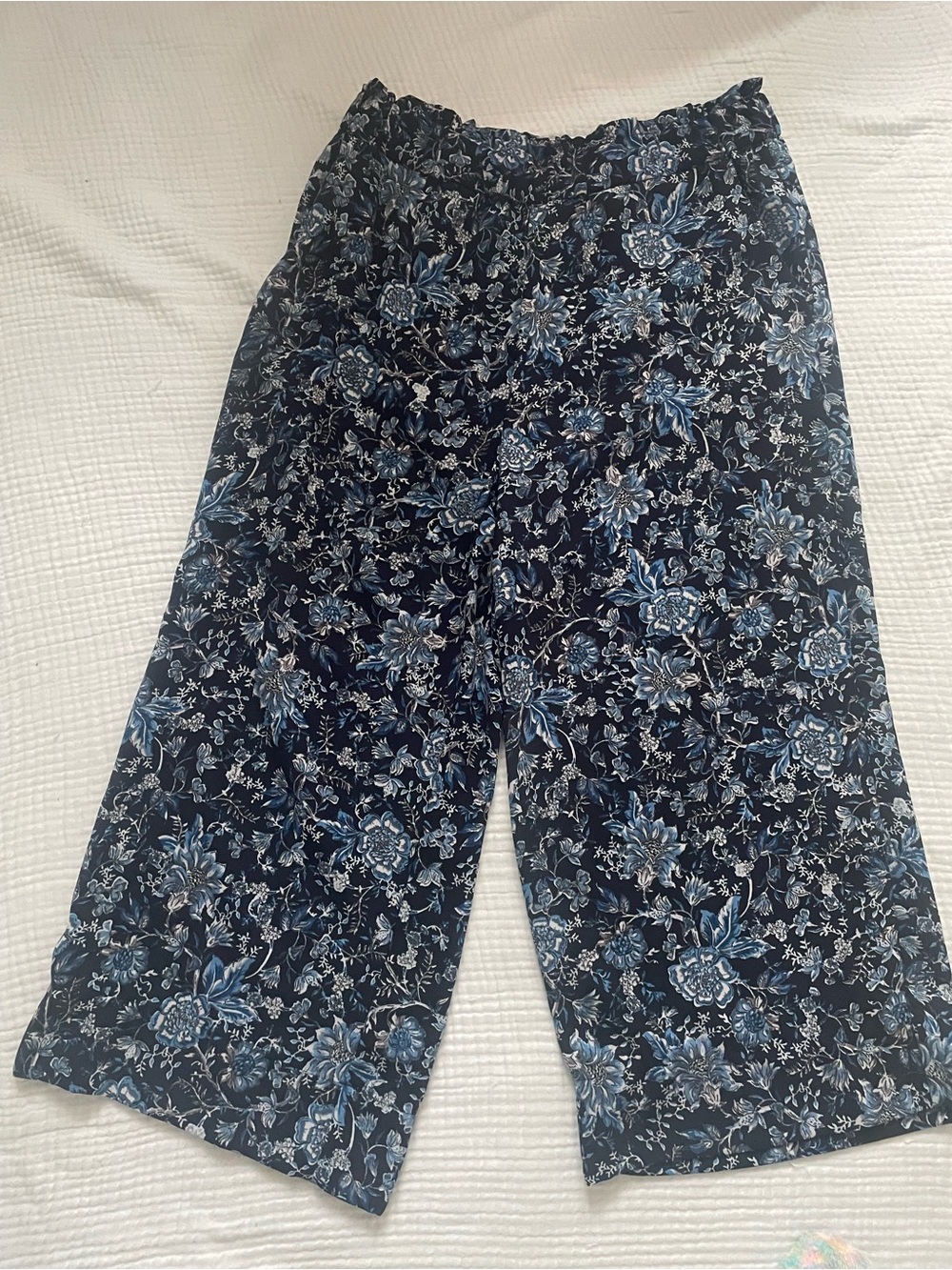 Lightweight Floral Pants